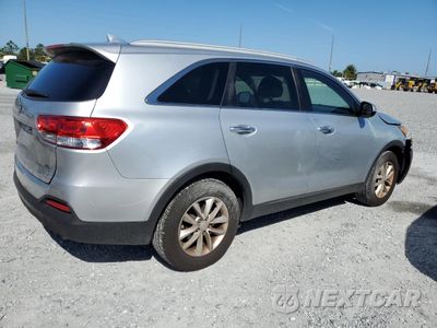 Trzecie zdjęcie samochodu z tyłu: 2018 KIA SORENTO LX VIN:5XYPG4A39JG430938 - miniatura