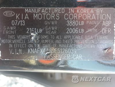 Zdjęcie 12 z 12 samochodu: 2014 KIA FORTE LX VIN:KNAFX4A69E5126039 - miniatura