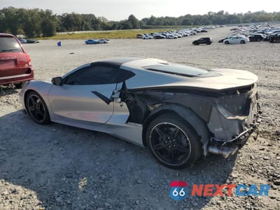 Drugie zdjęcie samochodu z przodu: 2022 CHEVROLET CORVETTE STINGRAY 2LT VIN:1G1YB2D4XN5121045 - miniatura