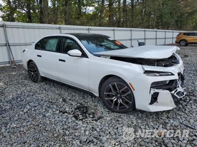 Czwarte zdjęcie samochodu z boku: 2023 BMW 740 I VIN:WBA23EH0XPCM87683 - miniatura