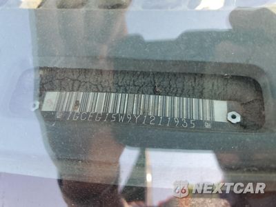 Zdjęcie 13 z 13 samochodu: 2000 CHEVROLET EXPRESS G1500 VIN:1GCEG15W9Y1211935 - miniatura