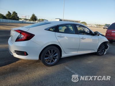 Trzecie zdjęcie samochodu z tyłu: 2019 HONDA CIVIC EX VIN:19XFC1F31KE020101 - miniatura