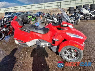 2012 CAN-AM SPYDER ROADSTER RTS 2BXJBHC18CV000847 - główne zdjęcie licytacji z USA - miniatura