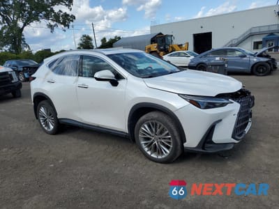 Czwarte zdjęcie samochodu z boku: 2022 LEXUS NX 350 VIN:2T2GGCEZXNC005671 - miniatura