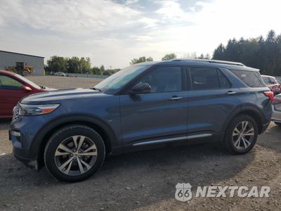 2020 FORD EXPLORER PLATINUM 1FM5K8HC0LGA75205 - główne zdjęcie licytacji z USA - miniatura