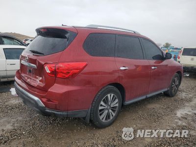 Trzecie zdjęcie samochodu z tyłu: 2017 NISSAN PATHFINDER S VIN:5N1DR2MN8HC911451 - miniatura