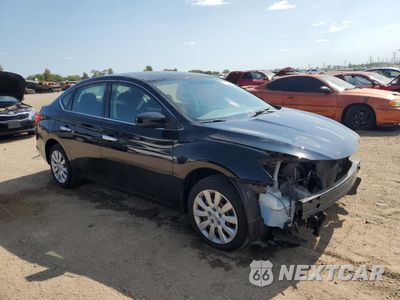 Czwarte zdjęcie samochodu z boku: 2017 NISSAN SENTRA S VIN:3N1AB7AP1HY304087 - miniatura