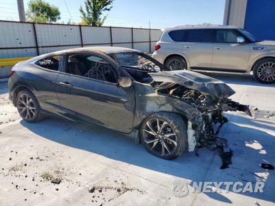 Czwarte zdjęcie samochodu z boku: 2019 HONDA CIVIC SPORT VIN:2HGFC4B85KH304467 - miniatura