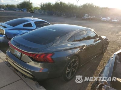 Trzecie zdjęcie samochodu z tyłu: 2023 AUDI E-TRON GT PRESTIGE VIN:WAUEJBFW2P7007931 - miniatura