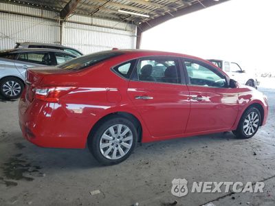 Trzecie zdjęcie samochodu z tyłu: 2017 NISSAN SENTRA S VIN:3N1AB7AP3HL696907 - miniatura