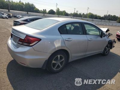 Trzecie zdjęcie samochodu z tyłu: 2015 HONDA CIVIC SE VIN:19XFB2F70FE209839 - miniatura