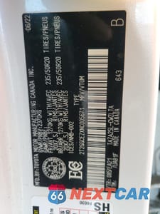 Zdjęcie 12 z 12 samochodu: 2022 LEXUS NX 350 VIN:2T2GGCEZXNC005671 - miniatura