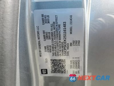 Zdjęcie 12 z 12 samochodu: 2025 CHEVROLET COLORADO LT VIN:1GCPSCEK2S1161483 - miniatura