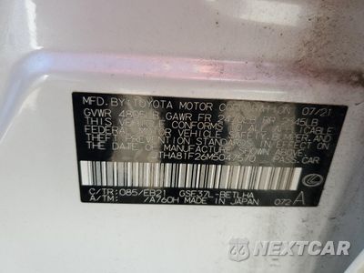 Zdjęcie 13 z 13 samochodu: 2021 LEXUS IS 300 VIN:JTHA81F26M5047570 - miniatura