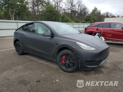 Czwarte zdjęcie samochodu z boku: 2022 TESLA MODEL Y VIN:7SAYGDEE8NF417629 - miniatura