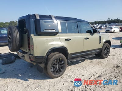 Trzecie zdjęcie samochodu z tyłu: 2021 LAND ROVER DEFENDER 110 X-DYNAMIC HSE VIN:SALE37RU5M2039763 - miniatura
