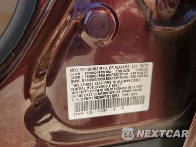 Zdjęcie 13 z 13 samochodu: 2008 HONDA PILOT VP VIN:5FNYF28268B011052 - miniatura