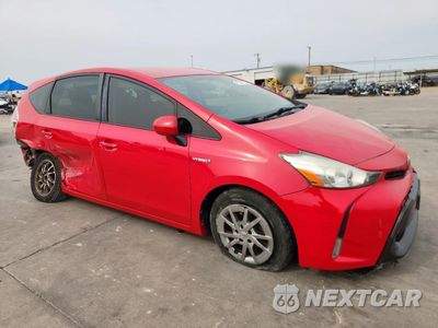 Czwarte zdjęcie samochodu z boku: 2015 TOYOTA PRIUS V VIN:JTDZN3EU5FJ018406 - miniatura