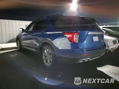 Drugie zdjęcie samochodu z przodu: 2020 FORD EXPLORER XLT VIN:1FMSK7DHXLGB54136 - miniatura