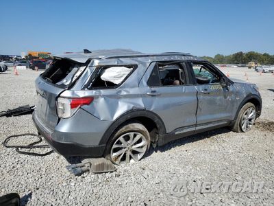 Trzecie zdjęcie samochodu z tyłu: 2021 FORD EXPLORER PLATINUM VIN:1FM5K8HC7MGA45457 - miniatura