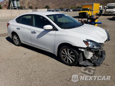 Czwarte zdjęcie samochodu z boku: 2018 NISSAN SENTRA S VIN:3N1AB7AP0JY205752 - miniatura