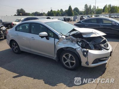 Czwarte zdjęcie samochodu z boku: 2015 HONDA CIVIC SE VIN:19XFB2F70FE209839 - miniatura