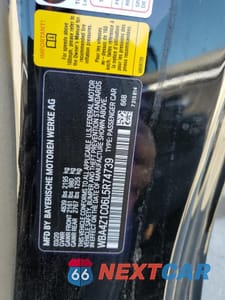 Zdjęcie 12 z 15 samochodu: 2020 BMW 430I VIN:WBA4Z1C06L5R74739 - miniatura