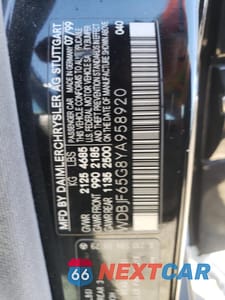 Zdjęcie 12 z 12 samochodu: 2000 MERCEDES-BENZ E 320 VIN:WDBJF65G8YA958920 - miniatura