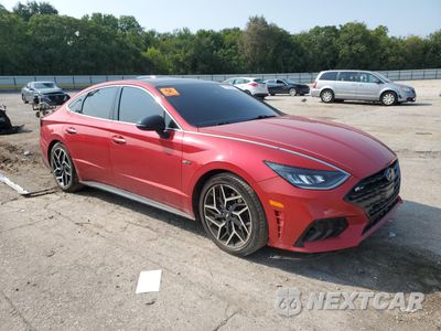 Czwarte zdjęcie samochodu z boku: 2022 HYUNDAI SONATA N LINE VIN:5NPEK4JC7NH146972 - miniatura