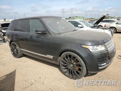 Czwarte zdjęcie samochodu z boku: 2016 LAND ROVER RANGE ROVER HSE VIN:SALGS2VF2GA278395 - miniatura