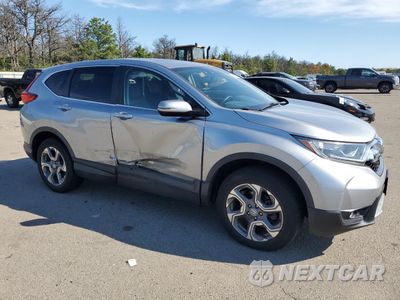 Czwarte zdjęcie samochodu z boku: 2018 HONDA CR-V EXL VIN:7FARW2H83JE021606 - miniatura