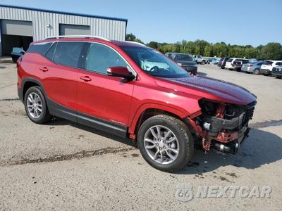 Czwarte zdjęcie samochodu z boku: 2023 GMC TERRAIN SLT VIN:3GKALPEG5PL249860 - miniatura