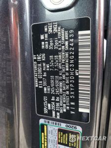 Zdjęcie 13 z 15 samochodu: 2022 KIA TELLURIDE EX VIN:5XYP3DHC3NG224439 - miniatura