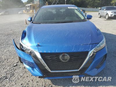 Piąte zdjęcie samochodu w środku: 2021 NISSAN SENTRA SV VIN:3N1AB8CV6MY287802 - miniatura