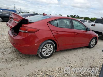 Trzecie zdjęcie samochodu z tyłu: 2017 HYUNDAI ELANTRA SE VIN:KMHD74LF0HU190600 - miniatura