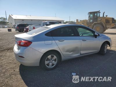 Trzecie zdjęcie samochodu z tyłu: 2017 CHEVROLET CRUZE LS VIN:1G1BC5SM9H7126382 - miniatura
