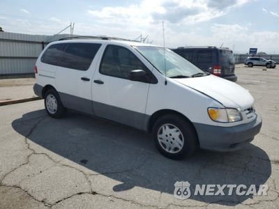 Czwarte zdjęcie samochodu z boku: 2002 TOYOTA SIENNA CE VIN:4T3ZF19CX2U438189 - miniatura
