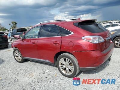 Drugie zdjęcie samochodu z przodu: 2011 LEXUS RX 450H VIN:JTJBC1BA1B2418440 - miniatura