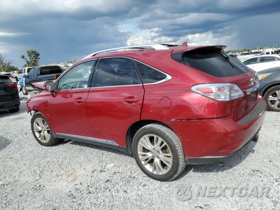 Drugie zdjęcie samochodu z przodu: 2011 LEXUS RX 450H VIN:JTJBC1BA1B2418440 - miniatura
