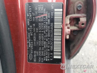 Zdjęcie 13 z 13 samochodu: 2006 HYUNDAI TUCSON GLS VIN:KM8JN72D36U354686 - miniatura