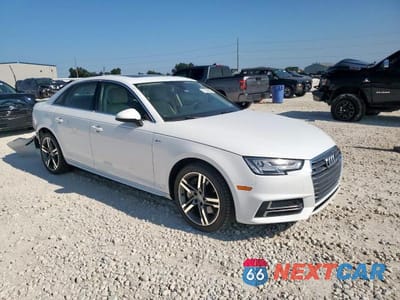 Czwarte zdjęcie samochodu z boku: 2018 AUDI A4 PREMIUM PLUS VIN:WAUENAF43JA143699 - miniatura