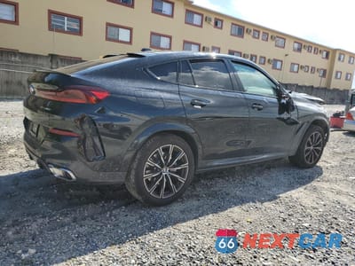 Trzecie zdjęcie samochodu z tyłu: 2025 BMW X6 XDRIVE40I VIN:5UX33EX0XS9Z03745 - miniatura
