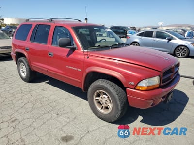 Czwarte zdjęcie samochodu z boku: 2000 DODGE DURANGO VIN:1B4HS28Z6YF130334 - miniatura