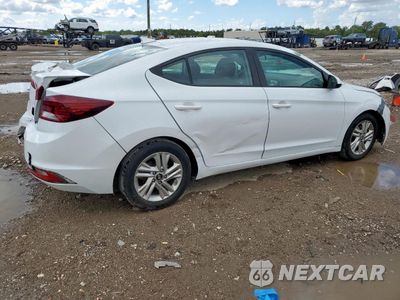 Trzecie zdjęcie samochodu z tyłu: 2020 HYUNDAI ELANTRA SEL VIN:5NPD84LF6LH570593 - miniatura