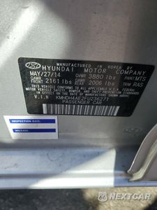 Zdjęcie 12 z 12 samochodu: 2015 HYUNDAI ELANTRA SE VIN:KMHDH4AE2FU236271 - miniatura