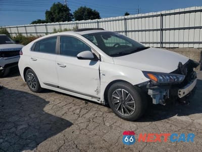 Czwarte zdjęcie samochodu z boku: 2020 HYUNDAI IONIQ LIMITED VIN:KMHC85LJ7LU076606 - miniatura