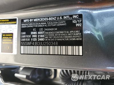 Zdjęcie 12 z 12 samochodu: 2018 MERCEDES-BENZ C 300 VIN:55SWF4JB3JU250348 - miniatura