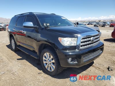 Czwarte zdjęcie samochodu z boku: 2012 TOYOTA SEQUOIA PLATINUM VIN:5TDDY5G19CS061676 - miniatura