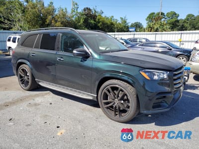 Czwarte zdjęcie samochodu z boku: 2025 MERCEDES-BENZ GLS 450 4MATIC VIN:4JGFF5KE2SB277542 - miniatura