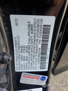 Zdjęcie 12 z 12 samochodu: 2022 HONDA INSIGHT EX VIN:19XZE4F56NE015166 - miniatura